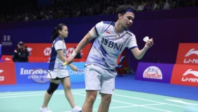 Hasil Indonesia Masters 2024: Rinov/Pitha Terhenti pada 16 Besar Usai Dikalahkan Wakil China