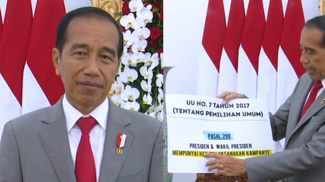 Beda Perspektif Jokowi juga Sri Mulyani Jelang Pencoblosan 14 Februari 2024