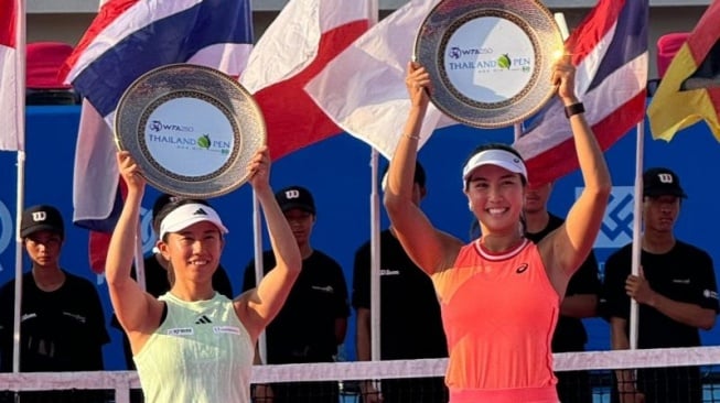 Aldila Sutjiadi Rebut Gelar Ganda Putri pada Thailand Open 2024